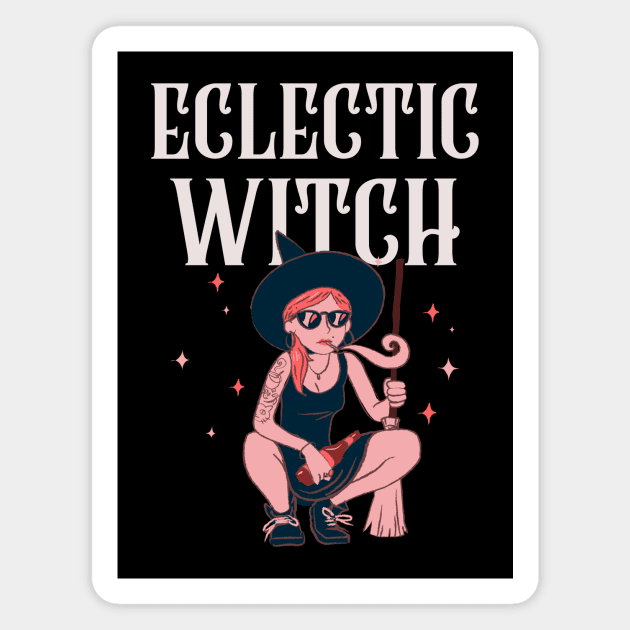 Eclectic Witch Pagan Witchcraft Wicca Paganism Wiccan Occult Magnet by BitterBaubles